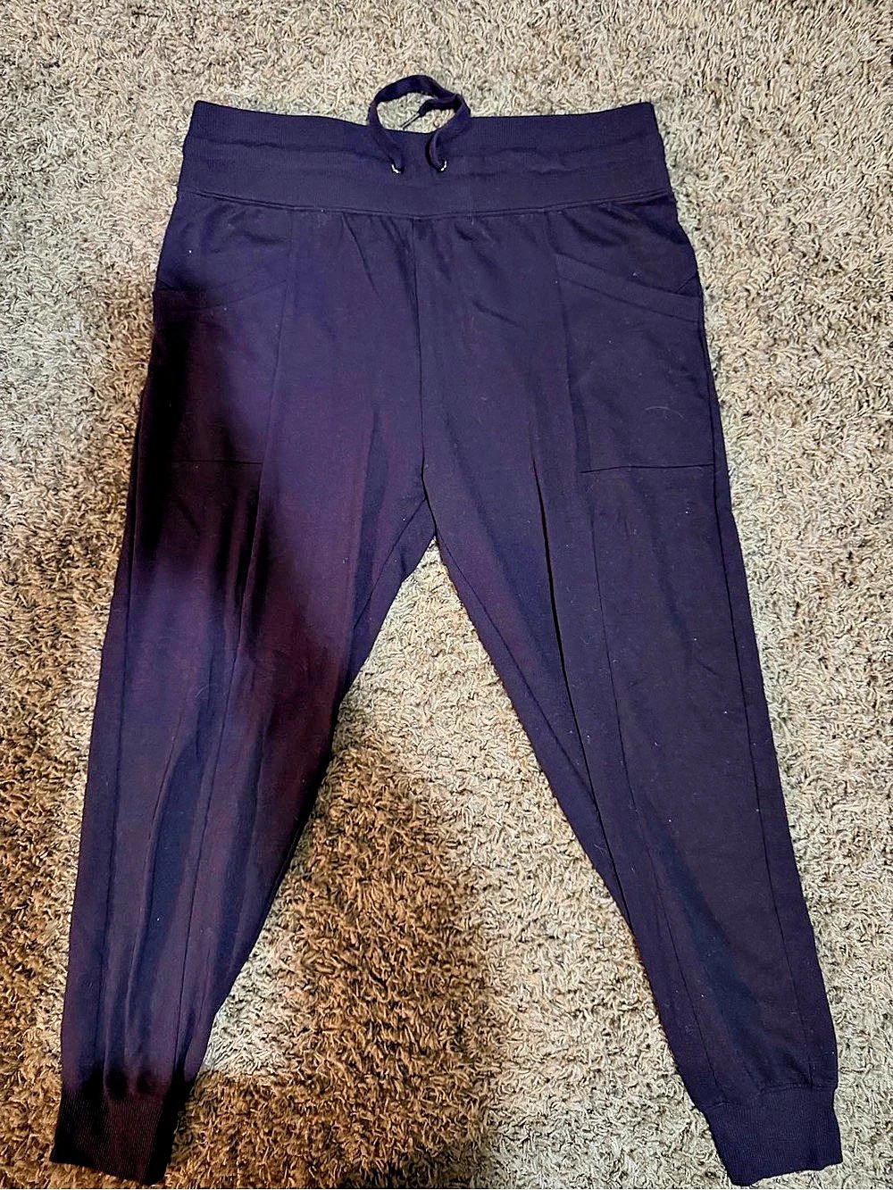 Balance Collection Women's Jogger Pants in Purple Size XL